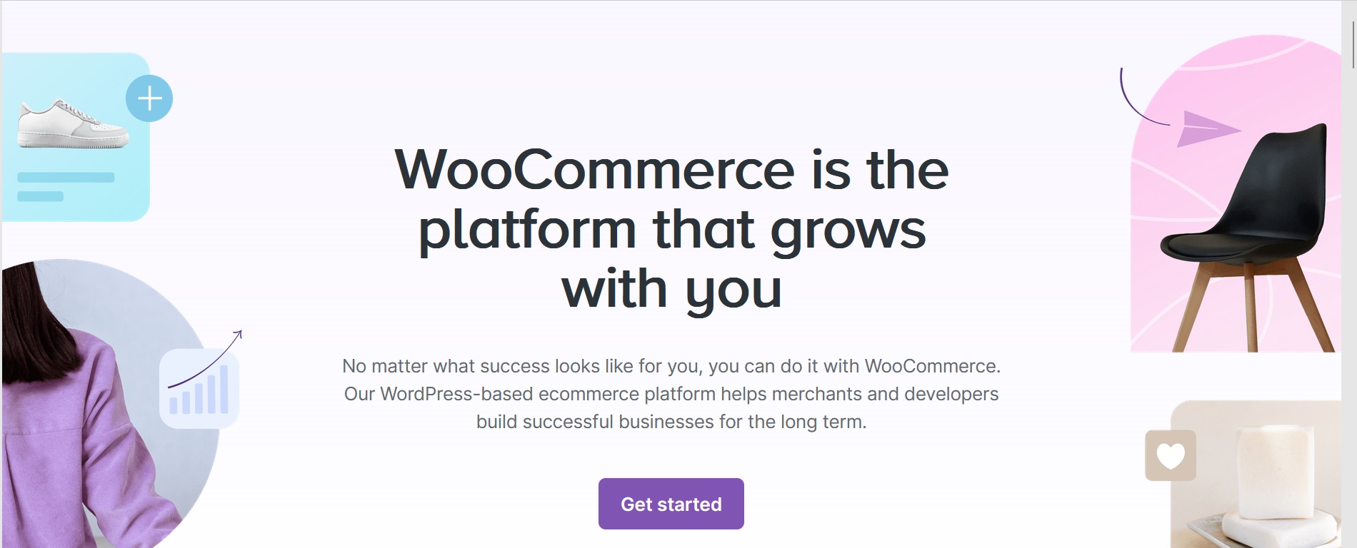 Homepage di Woocommerce